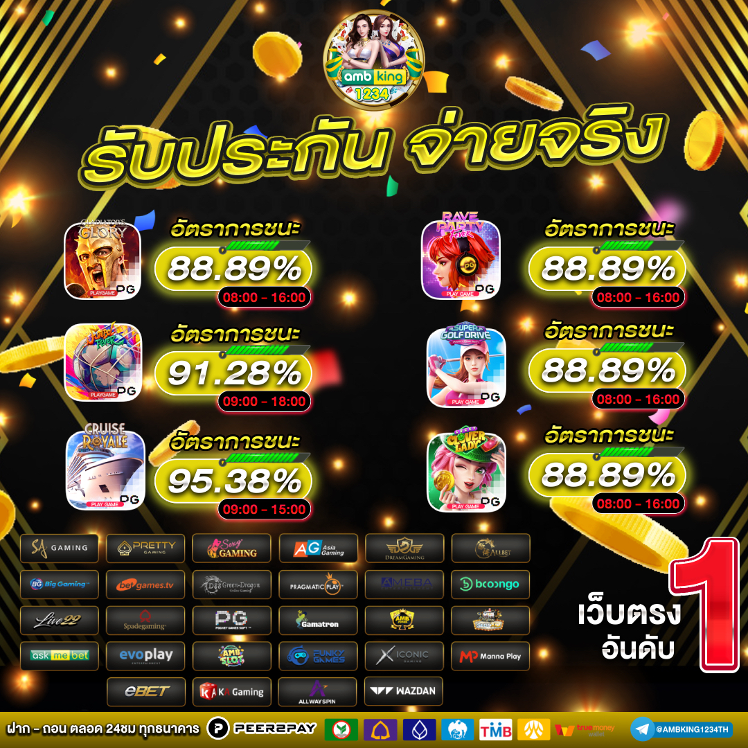 เว็บพนันออนไลน์123 - แบนเนอร์โปรโมชั่น